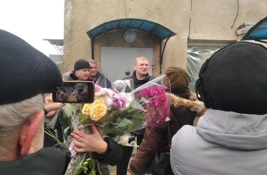  FOTO: Oleg Horjan a fost eliberat din detenție ilegală